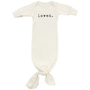 Tenth & Pine Organic Loved Gown newborn